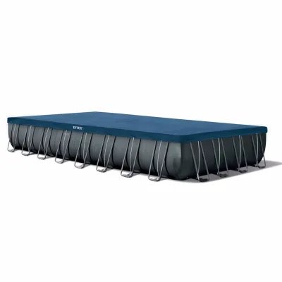 Прямоугольный каркасный бассейн Intex 26374 (975x488x132 см) Ultra Frame Rectangular Pool - 2 - Robinzon.ua