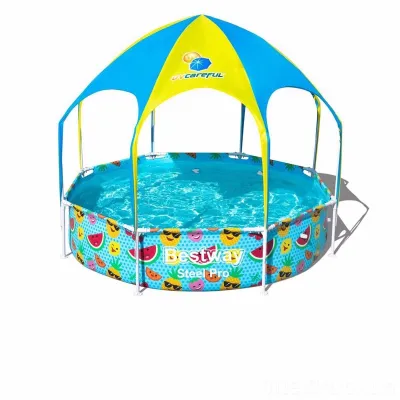 Круглый каркасный бассейн Bestway 56432 (244х51 см) Splash-In-Shade Play Pool - 1 - Robinzon.ua