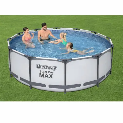 Круглый каркасный бассейн Bestway 56260 (366х100 см) Steel Pro Frame Pool - 2 - Robinzon.ua
