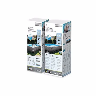 Прямоугольный каркасный бассейн Intex 26368 Ultra Frame Rectangular Pool (732x366x132 см) - 7 Прямоугольный каркасный бассейн Intex 26368 Ultra Frame Rectangular Pool (732x366x132 см) - 7 - Robinzon.ua