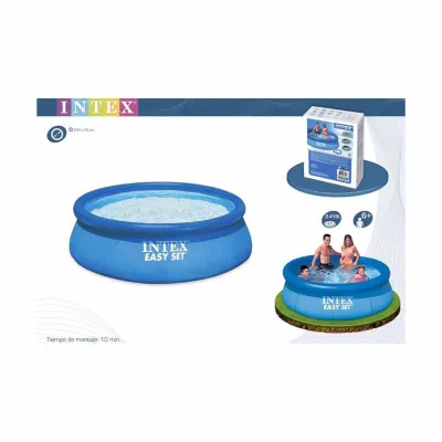 Надувной бассейн Intex 28110 Easy Set Pool (244x76 см) - 4 Надувной бассейн Intex 28110 Easy Set Pool (244x76 см) - 4 - Robinzon.ua