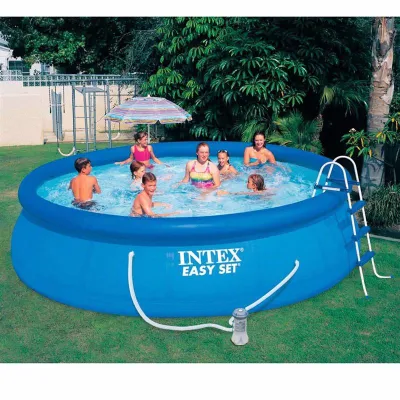 Надувной бассейн Intex 26166 Easy Set Pool (457x107 см) - 1 Надувной бассейн Intex 26166 Easy Set Pool (457x107 см) - 1 - Robinzon.ua