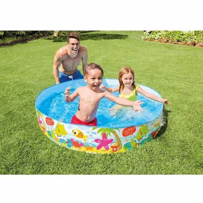 Детский каркасный бассейн Intex 56451 Snorkel Buddies Snapset Pool (152x25 см) - 1 Детский каркасный бассейн Intex 56451 Snorkel Buddies Snapset Pool (152x25 см) - 1 - Robinzon.ua