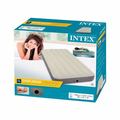 Односпальный надувной матрас Intex 64101 (99-191-25 см) Single-High Airbed - 3 Односпальный надувной матрас Intex 64101 (99-191-25 см) Single-High Airbed - 3 - Robinzon.ua