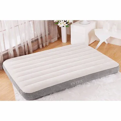 Півтораспальний надувний матрац Intex 64102 (137-191-25 см) Single-High Airbed - 1 - Robinzon.ua