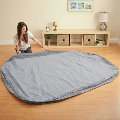 Двуспальная надувная кровать Intex 64414 (152 x 203 x 46 см) Comfort-Plush + Встроенный электронасос 220В - 2 - Robinzon.ua