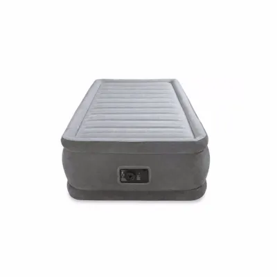 Односпальне надувне ліжко Intex 67766 (99 x 191 x 33 см) Comfort-Plush + Вбудований електронасос 220В. - 2 - Robinzon.ua
