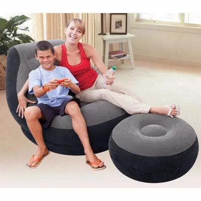 Надувне крісло Intex 68564 (99 x 130 x 76 см) Ultra Lounge (з пуфиком) - 1 Надувне крісло Intex 68564 (99 x 130 x 76 см) Ultra Lounge (з пуфиком) - 1 - Robinzon.ua