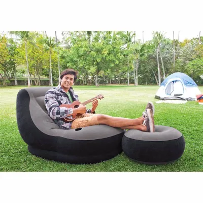 Надувне крісло Intex 68564 (99 x 130 x 76 см) Ultra Lounge (з пуфиком) - 2 Надувне крісло Intex 68564 (99 x 130 x 76 см) Ultra Lounge (з пуфиком) - 2 - Robinzon.ua