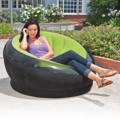 Надувне крісло Intex 68582 (112 x 109 x 69 см) Empire Chair (Салатове) - 5 Надувне крісло Intex 68582 (112 x 109 x 69 см) Empire Chair (Салатове) - 5 - Robinzon.ua