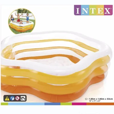 Детский надувной бассейн Intex 56495 Summer Colors Pool (185х180х53 см) - 2 - Robinzon.ua