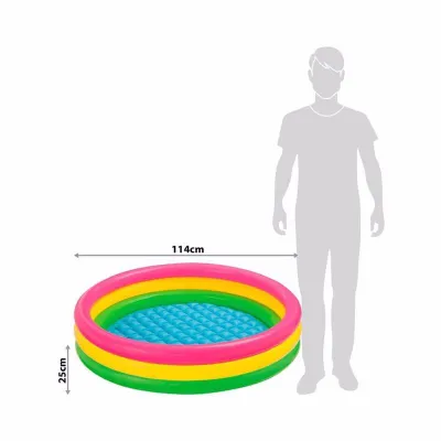 Детский надувной бассейн Intex 57412 Sunset Glow Pool (114х25 см) - 2 Детский надувной бассейн Intex 57412 Sunset Glow Pool (114х25 см) - 2 - Robinzon.ua