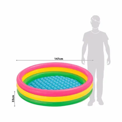 Детский надувной бассейн Intex 57422 Sunset Glow Pool (147х33 см) - 2 - Robinzon.ua