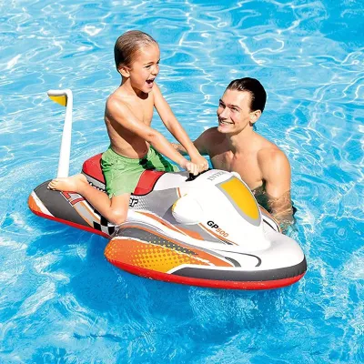 Дитячий надувний пліт Intex 57520 "Скутер" (117х77 см) Wave Rider Ride-On. - 1 Дитячий надувний пліт Intex 57520 "Скутер" (117х77 см) Wave Rider Ride-On. - 1 - Robinzon.ua