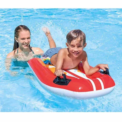 Дитячий надувний пліт Intex 58165 "Серфінг" (112х62 см) Joy Rider (Червоний). - 1 Дитячий надувний пліт Intex 58165 "Серфінг" (112х62 см) Joy Rider (Червоний). - 1 - Robinzon.ua