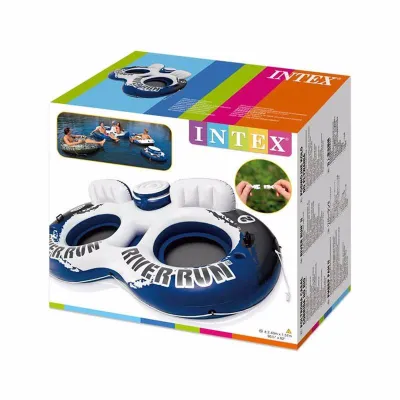 Пляжное двойное надувное кресло Intex 58837 River Run 2 (243х157 см) - 3 Пляжное двойное надувное кресло Intex 58837 River Run 2 (243х157 см) - 3 - Robinzon.ua
