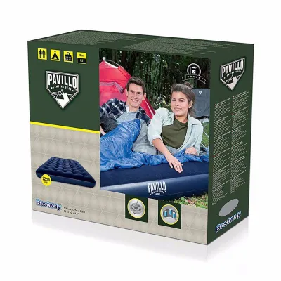 Півтораспальний надувний матрац Bestway 67002 (137 х 191 x 22 см). - 8 - Robinzon.ua