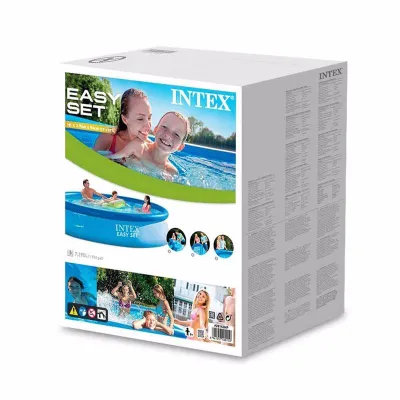 Надувной бассейн Intex 28143 Easy Set Pool (396x84 см) - 2 - Robinzon.ua