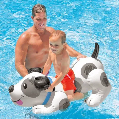 Дитячий надувний пліт Intex 57521 Цуценя (108x71 см) Puppy Ride-On. - 1 Дитячий надувний пліт Intex 57521 Цуценя (108x71 см) Puppy Ride-On. - 1 - Robinzon.ua