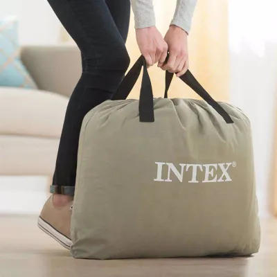 Двуспальная надувная кровать Intex 64118 (152-203-30 см) Pillow Rest Mid-Rise + Встроенный электронасос 220В - 3 Двуспальная надувная кровать Intex 64118 (152-203-30 см) Pillow Rest Mid-Rise + Встроенный электронасос 220В - 3 - Robinzon.ua