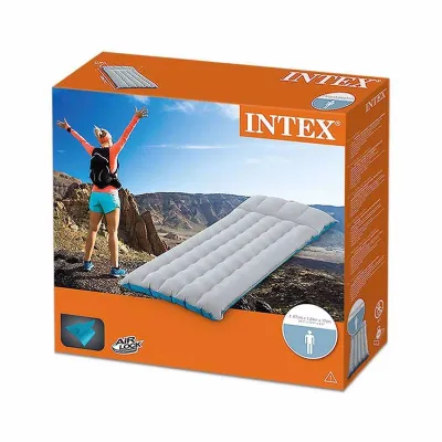 Односпальний надувний матрац Intex 67997 (67x 184x 17 см) Camping - 1 - Robinzon.ua