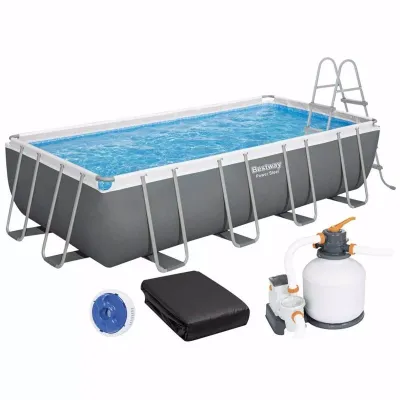 Прямоугольный каркасный бассейн Bestway 56466 (549х274х122 см) Power Steel Frame Pool - 2 Прямоугольный каркасный бассейн Bestway 56466 (549х274х122 см) Power Steel Frame Pool - 2 - Robinzon.ua
