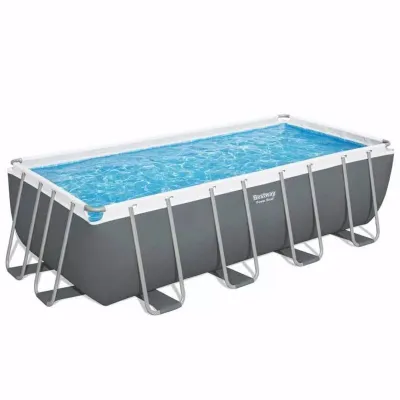 Прямоугольный каркасный бассейн Bestway 56670 (488х244х122 см) Power Steel Frame Pool - 1 - Robinzon.ua