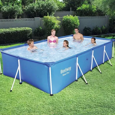Прямоугольный каркасный бассейн Bestway 56405 Steel Pro Splash Frame Pool (400х211х81 см) - 1 Прямоугольный каркасный бассейн Bestway 56405 Steel Pro Splash Frame Pool (400х211х81 см) - 1 - Robinzon.ua