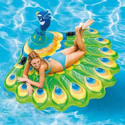 Надувний пліт Intex 57250 Павлин (193х163х94 см) Peacock Island - 1 Надувний пліт Intex 57250 Павлин (193х163х94 см) Peacock Island - 1 - Robinzon.ua