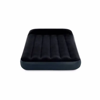 Півтораспальний надувний матрац Intex 64148 (137 x 191 x 25 см) Pillow Rest Classic Airbed + Вбудований електронасос 220В. - 1 - Robinzon.ua
