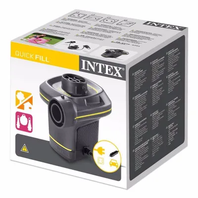 Електронасос Intex 66634 (480 літр/хв) Quick-Fill AC/DC (Працює від: мережі 220В, прикурювача 12В). - 4 - Robinzon.ua