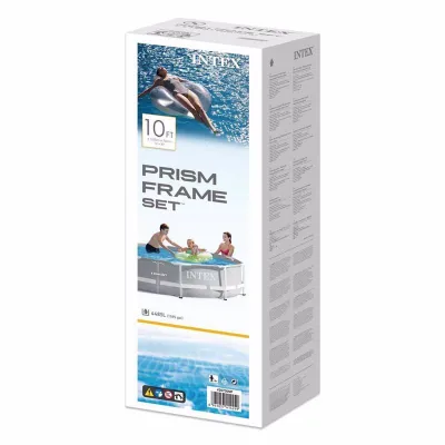 Круглый каркасный бассейн Intex 26700 (305 x 76 см) Prism Frame Pool - 2 Круглый каркасный бассейн Intex 26700 (305 x 76 см) Prism Frame Pool - 2 - Robinzon.ua