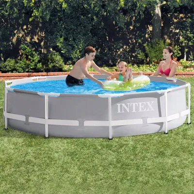Круглый каркасный бассейн Intex 26702 (305 x 76 см) Prism Frame Pool - 1 Круглый каркасный бассейн Intex 26702 (305 x 76 см) Prism Frame Pool - 1 - Robinzon.ua