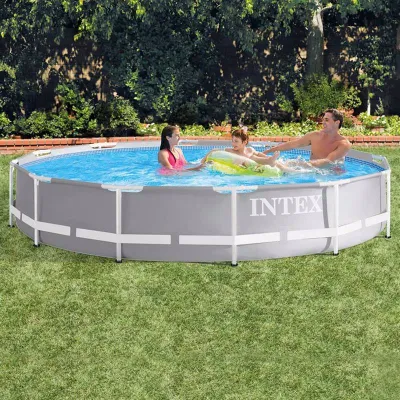 Круглый каркасный бассейн Intex 26710 (366 x 76 см) Prism Frame Pool - 1 Круглый каркасный бассейн Intex 26710 (366 x 76 см) Prism Frame Pool - 1 - Robinzon.ua