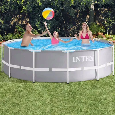 Круглый каркасный бассейн Intex 26716 (366 x 99 см) Prism Frame Pool - 1 - Robinzon.ua