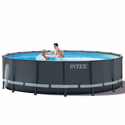 Круглый каркасный бассейн Intex 26326 (488 x 122 см) Ultra XTR Frame Pool - 2 Круглый каркасный бассейн Intex 26326 (488 x 122 см) Ultra XTR Frame Pool - 2 - Robinzon.ua