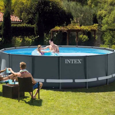 Круглый каркасный бассейн Intex 26326 (488 x 122 см) Ultra XTR Frame Pool - 3 Круглый каркасный бассейн Intex 26326 (488 x 122 см) Ultra XTR Frame Pool - 3 - Robinzon.ua