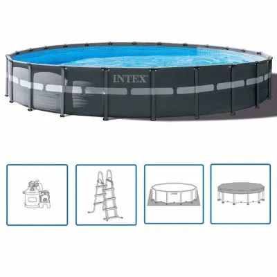 Круглый каркасный бассейн Intex 26340 (732 x 132 см) Ultra XTR Frame Pool - 1 Круглый каркасный бассейн Intex 26340 (732 x 132 см) Ultra XTR Frame Pool - 1 - Robinzon.ua