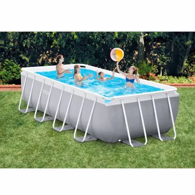Прямоугольный каркасный бассейн Intex 26792 (488 x 244 x 107 см) Prism Frame Pool - 1 Прямоугольный каркасный бассейн Intex 26792 (488 x 244 x 107 см) Prism Frame Pool - 1 - Robinzon.ua