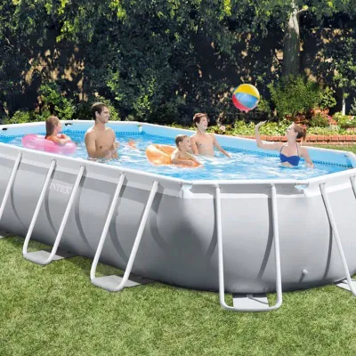 Овальный каркасный бассейн Intex 26796 (503 x 274 x 122 см) Oval Frame Pool - 2 Овальный каркасный бассейн Intex 26796 (503 x 274 x 122 см) Oval Frame Pool - 2 - Robinzon.ua