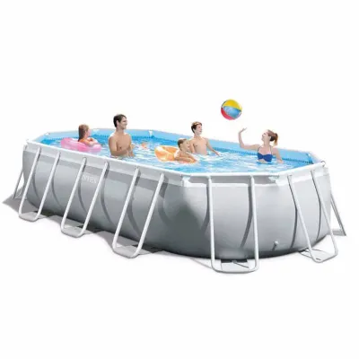 Овальный каркасный бассейн Intex 26796 (503 x 274 x 122 см) Oval Frame Pool - 3 Овальный каркасный бассейн Intex 26796 (503 x 274 x 122 см) Oval Frame Pool - 3 - Robinzon.ua