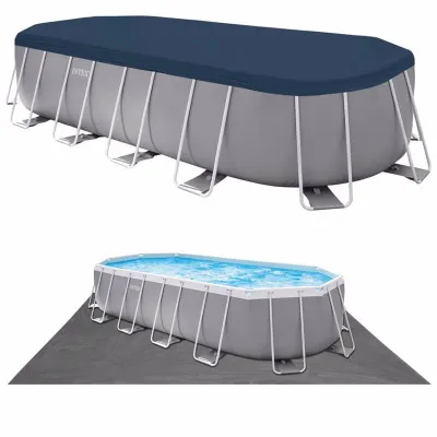 Овальный каркасный бассейн Intex 26798 (610 x 305 x 122 см) Oval Frame Pool - 2 - Robinzon.ua