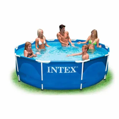 Круглый каркасный бассейн Intex 28200 (305х76 см) Metal Frame Pool - 1 Круглый каркасный бассейн Intex 28200 (305х76 см) Metal Frame Pool - 1 - Robinzon.ua
