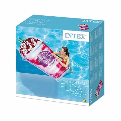 Надувний пліт Intex 58777 Ягідний коктейль (198 x 107 см) Berry Pink Splash Float - 2 Надувний пліт Intex 58777 Ягідний коктейль (198 x 107 см) Berry Pink Splash Float - 2 - Robinzon.ua