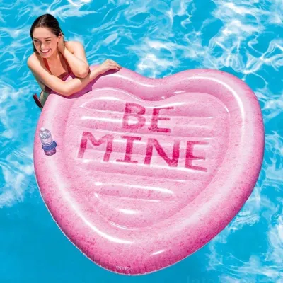 Надувний пліт Intex 58789 Серце (145 x 142 см) Candy Heart Island - 1 Надувний пліт Intex 58789 Серце (145 x 142 см) Candy Heart Island - 1 - Robinzon.ua