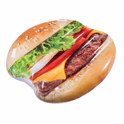 Надувний пліт Intex 58780 Гамбургер (145 x 142 см) Hamburger Island - 1 Надувний пліт Intex 58780 Гамбургер (145 x 142 см) Hamburger Island - 1 - Robinzon.ua