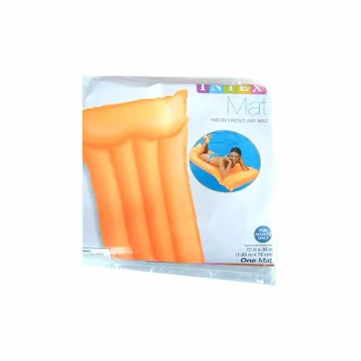Пляжный надувной матрас для плавания Intex 59717 (Оранжевый) Neon Frost Air Mats (183х76 см) - 2 - Robinzon.ua