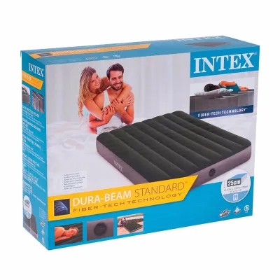 Півтораспальний надувний матрац Intex 64108 (137 x 191 x 25 см) Prestige Downy Airbed. - 4 - Robinzon.ua
