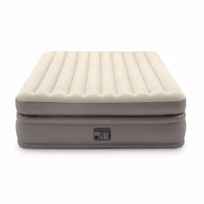 Двуспальная надувная кровать Intex 64164 (152 x 203 x 51 см) Prime Comfort Elevated + Встроенный электронасос 220В - 1 - Robinzon.ua