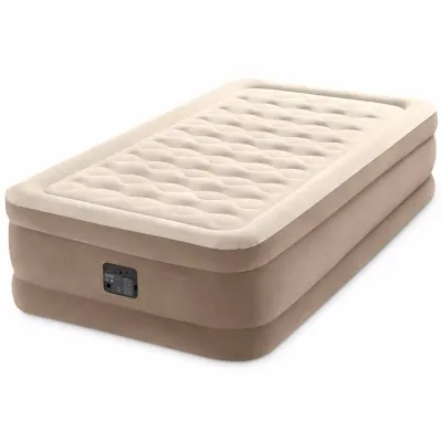 Односпальная надувная кровать Intex 64426 (99 x 191 x 46 см) Ultra Plush + Встроенный электронасос 220В - 2 Односпальная надувная кровать Intex 64426 (99 x 191 x 46 см) Ultra Plush + Встроенный электронасос 220В - 2 - Robinzon.ua